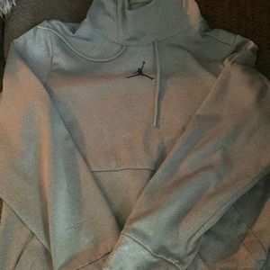 Grey Jordan hoodie mens XS